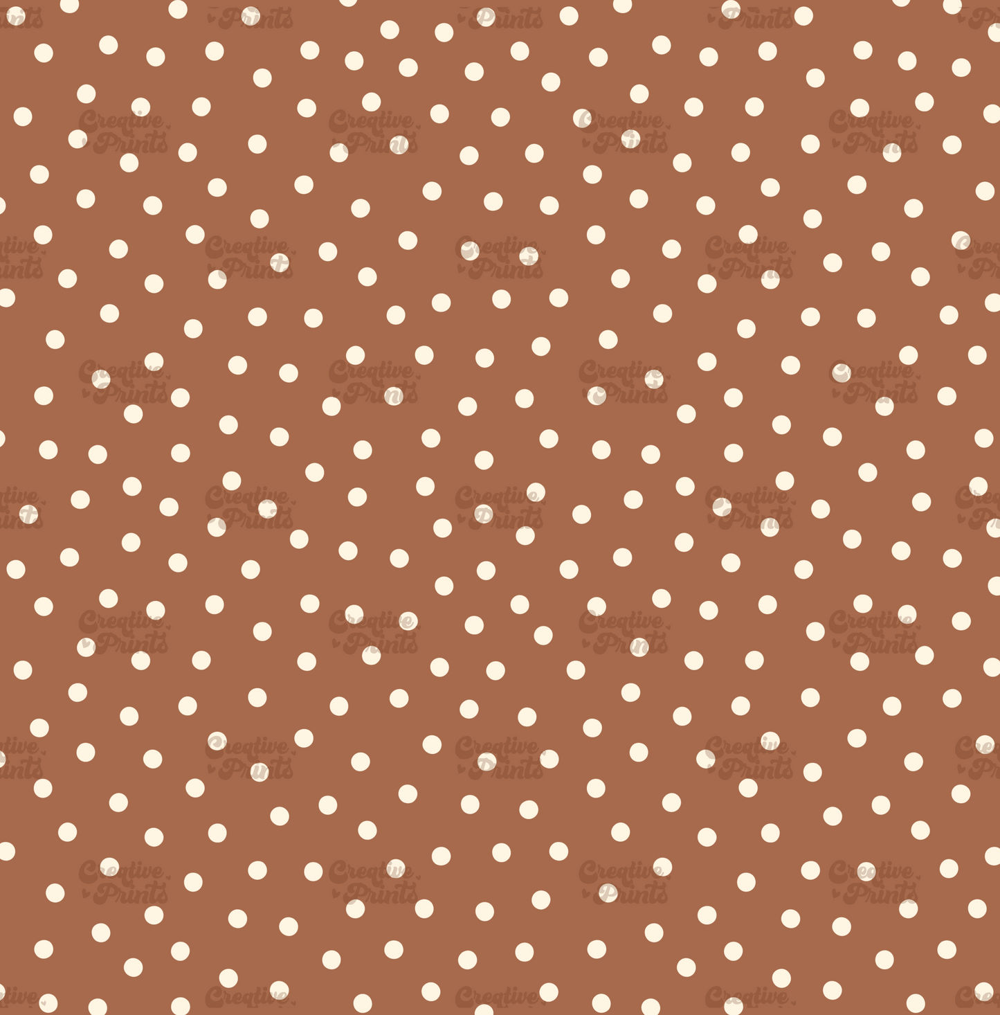 Brown Polka Dots Seamless file