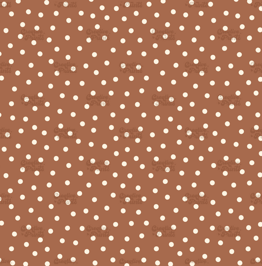 Brown Polka Dots Seamless file