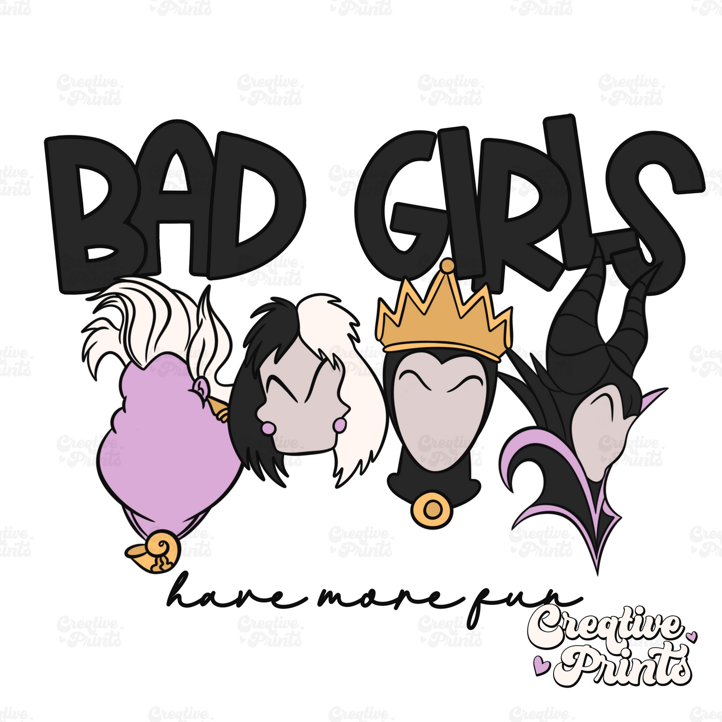 Bad Girls Villains PNG