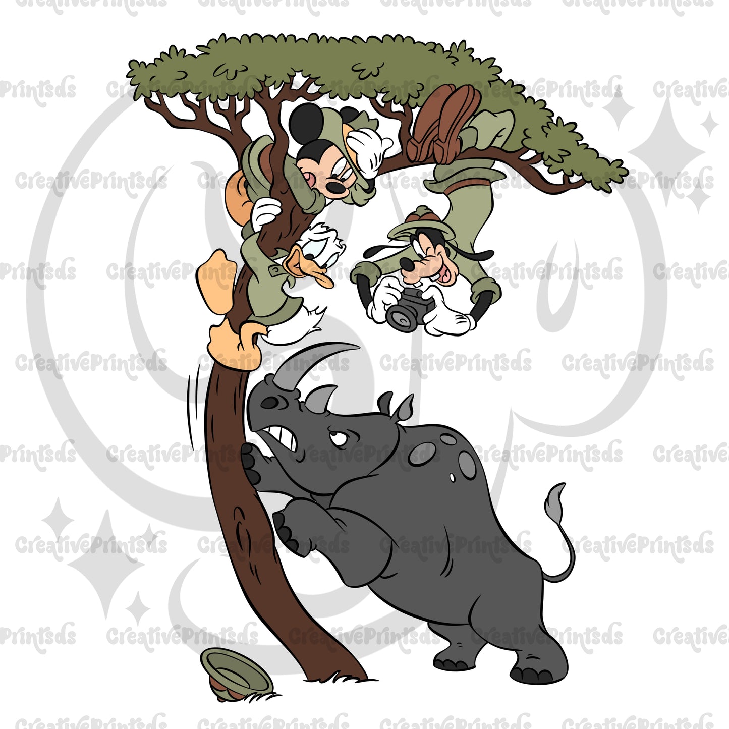 Animal Kingdom Mouse & Friends PNG