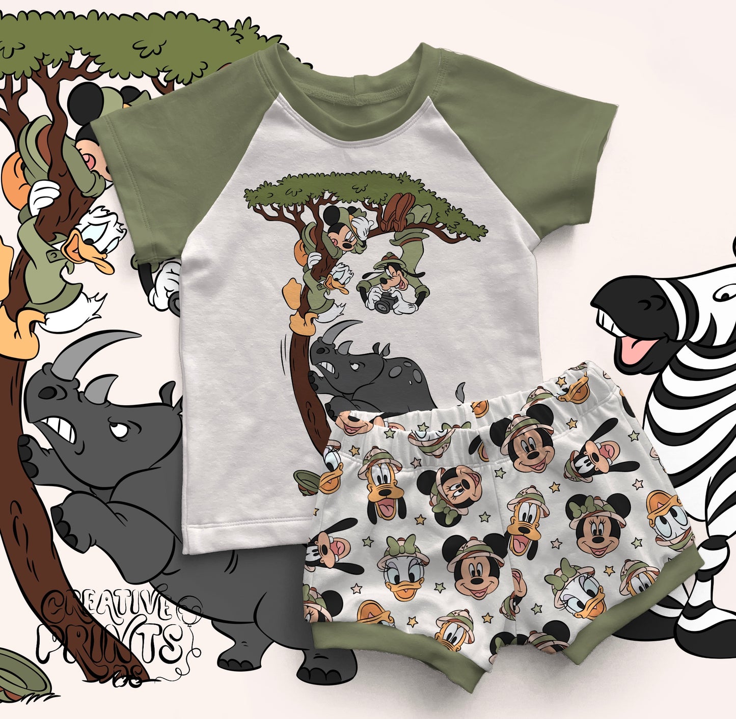 Animal Kingdom Mouse & Friends PNG