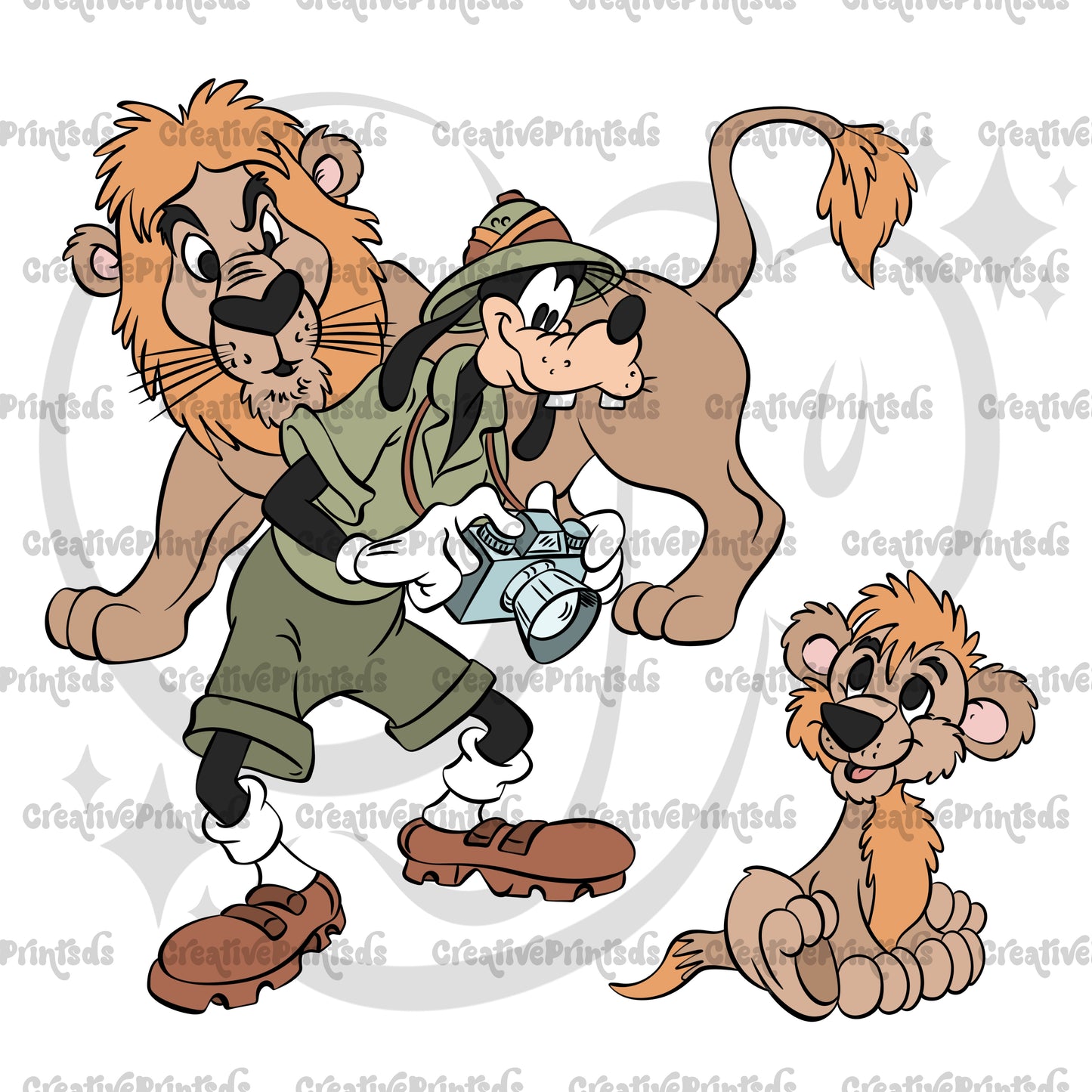 Animal Kingdom Mouse & Friends PNG