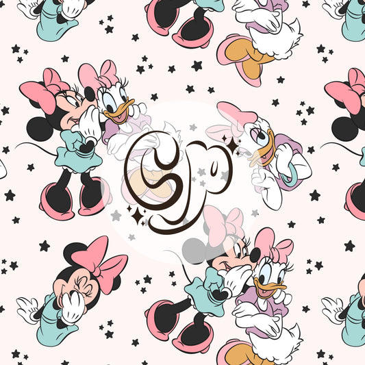 Mouse & Friends Girls Seamless file