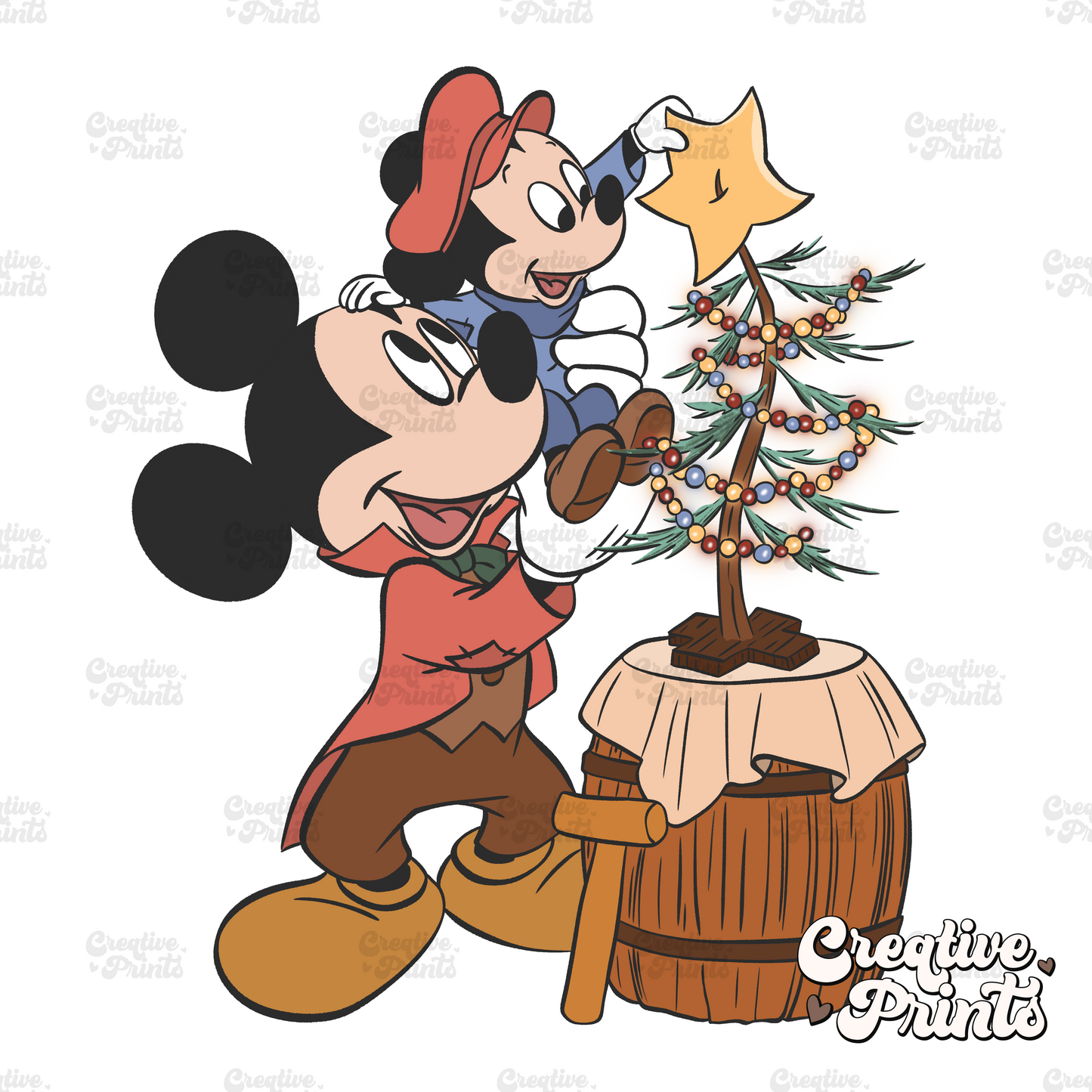 Mouse Christmas Carol PNG