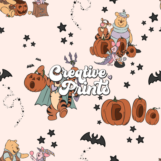 Boo! Pooh & Friends Seamless file