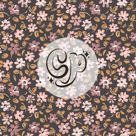 Fall Little Flowers Seamless file