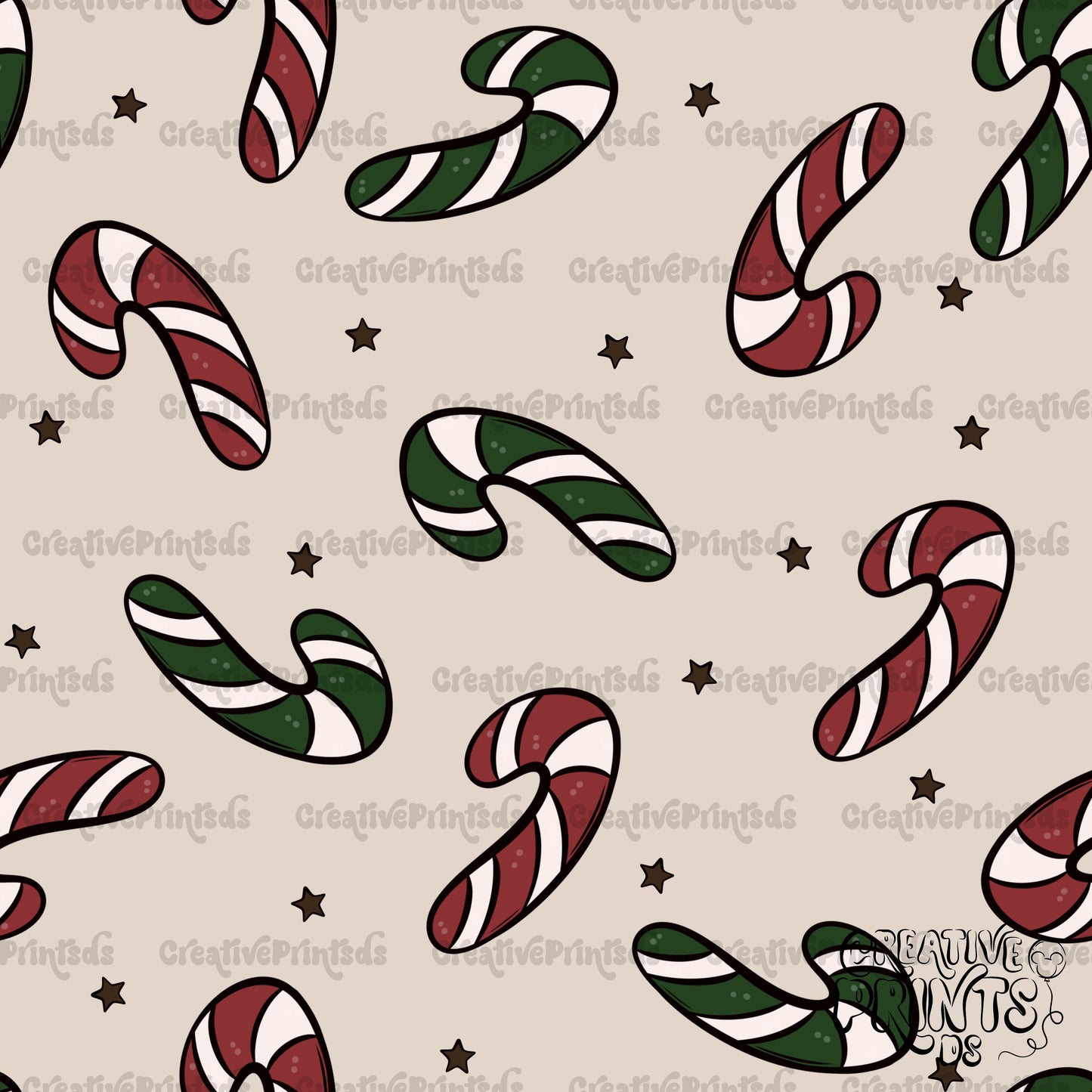 Classic Candy cane Seamless files (2)