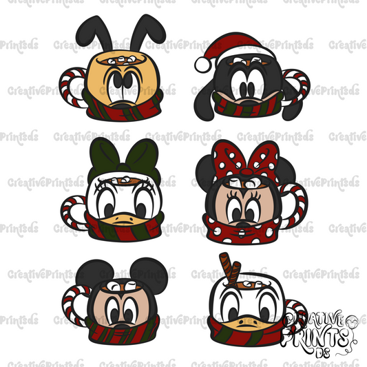 Christmas Magical Mugs PNG