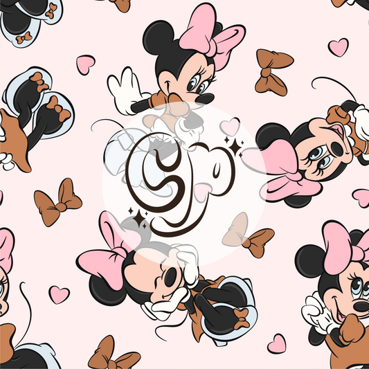 Girly Mouse Seamless file