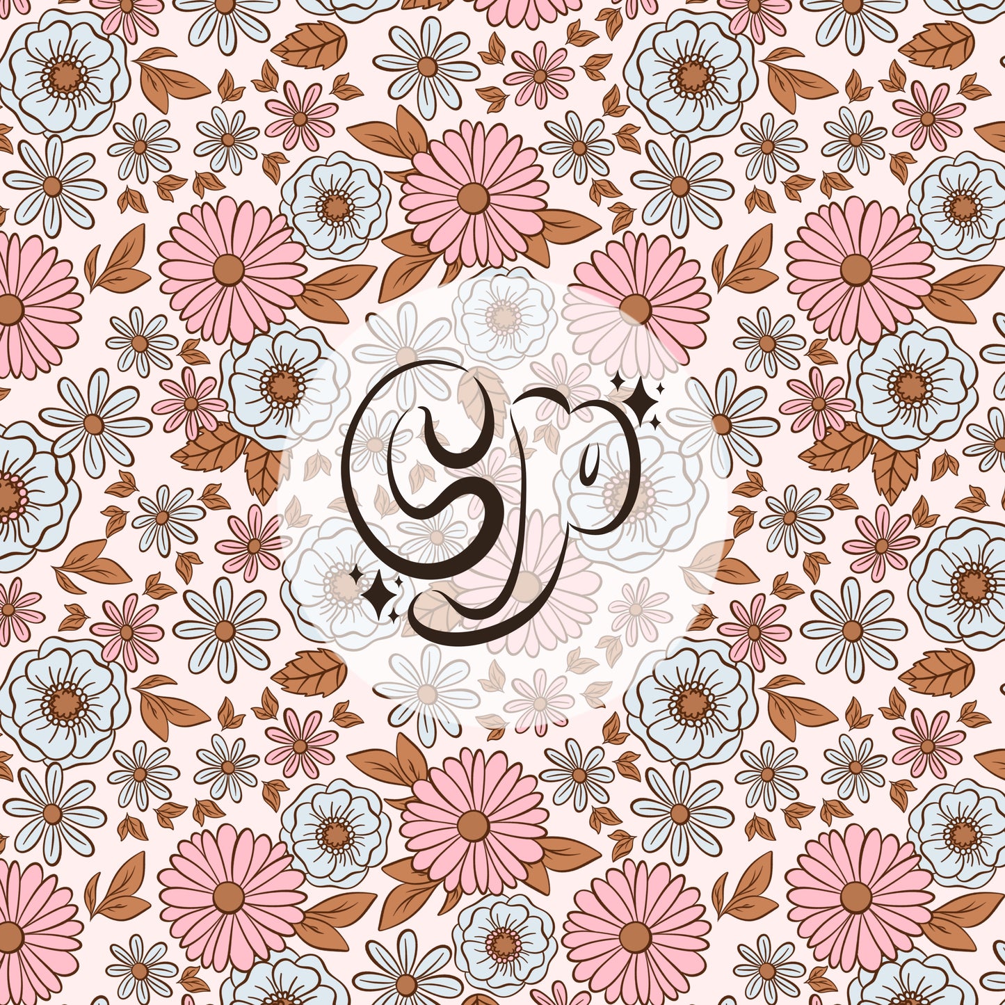 Fall Floral Seamless file