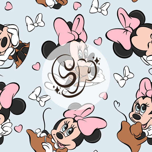 Girly Mouse Seamless file