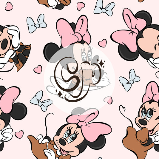 Girly Mouse Seamless file