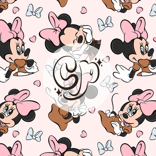 Girly Mouse Seamless file