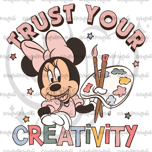 Trust your creativity PNG