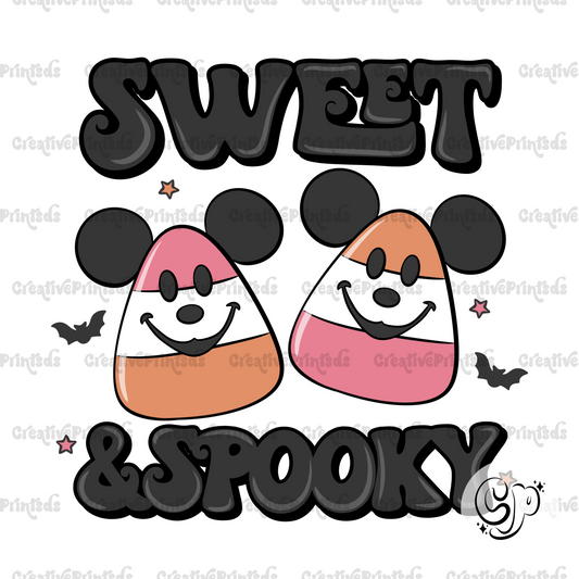 Mouse Sweet & Spooky PNG