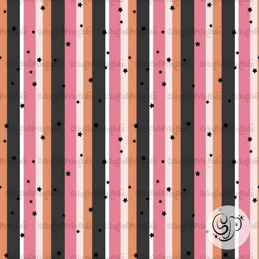 Coord Stripes With Stars Seamless file