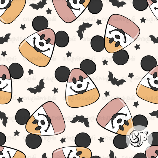 Mouse Sweet & Spooky Seamless file