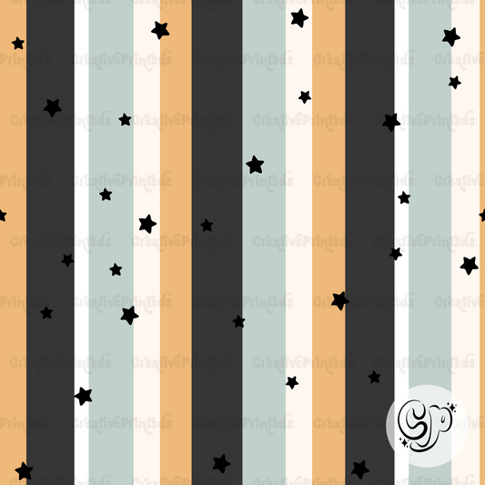 Coord Stripes With Stars Seamless file - boys