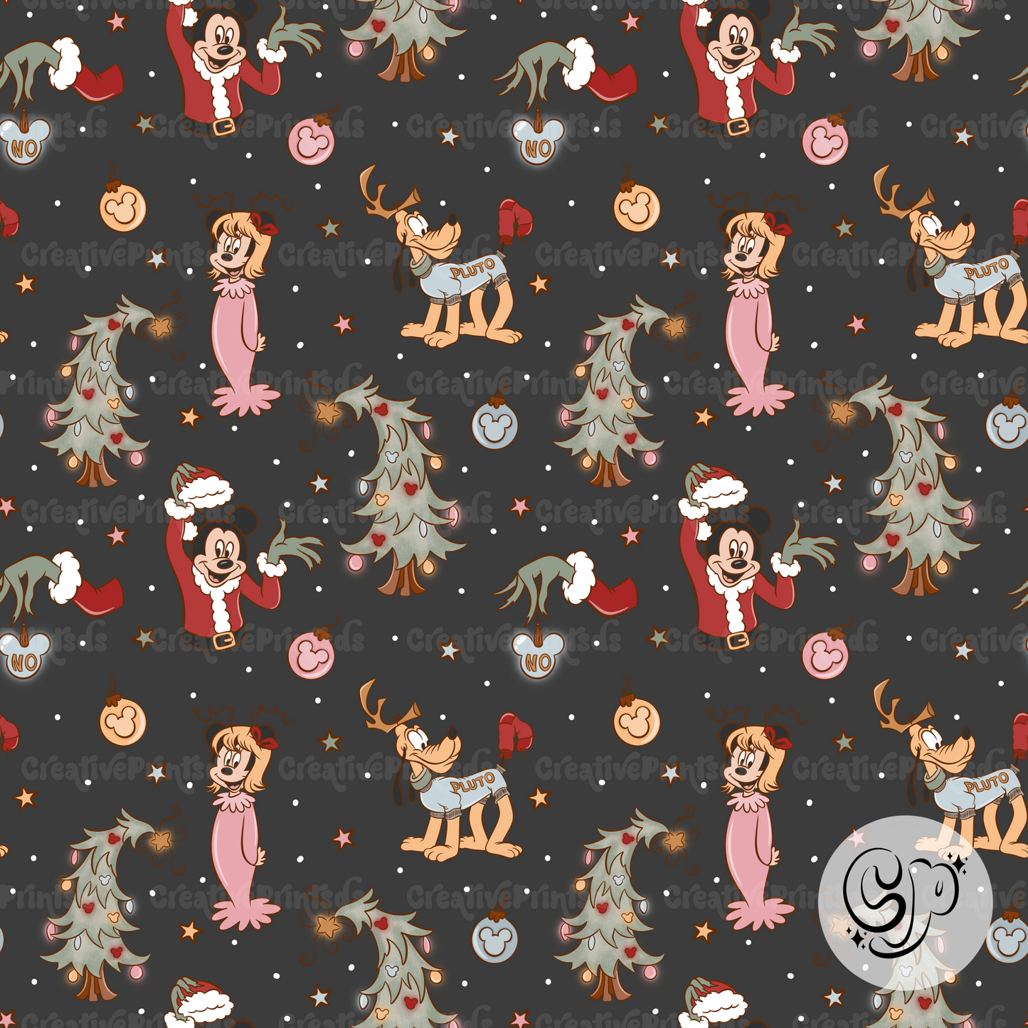 Magical Christmas Seamless file