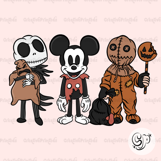 Spooky Friends PNG