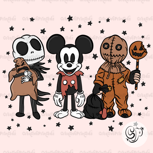 Spooky Friends PNG