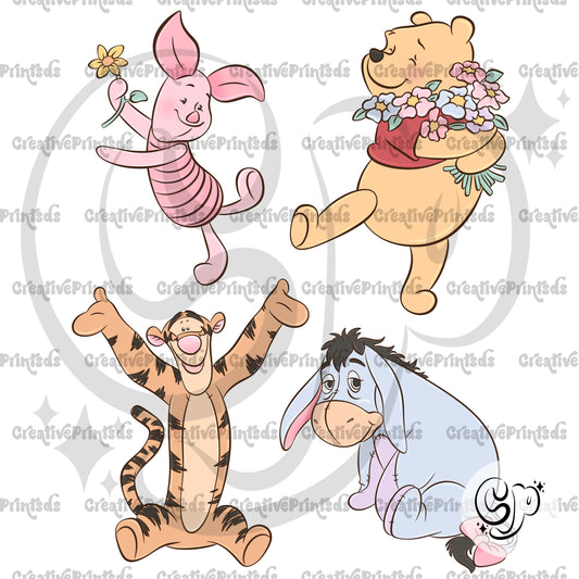 Bear & Friends PNG