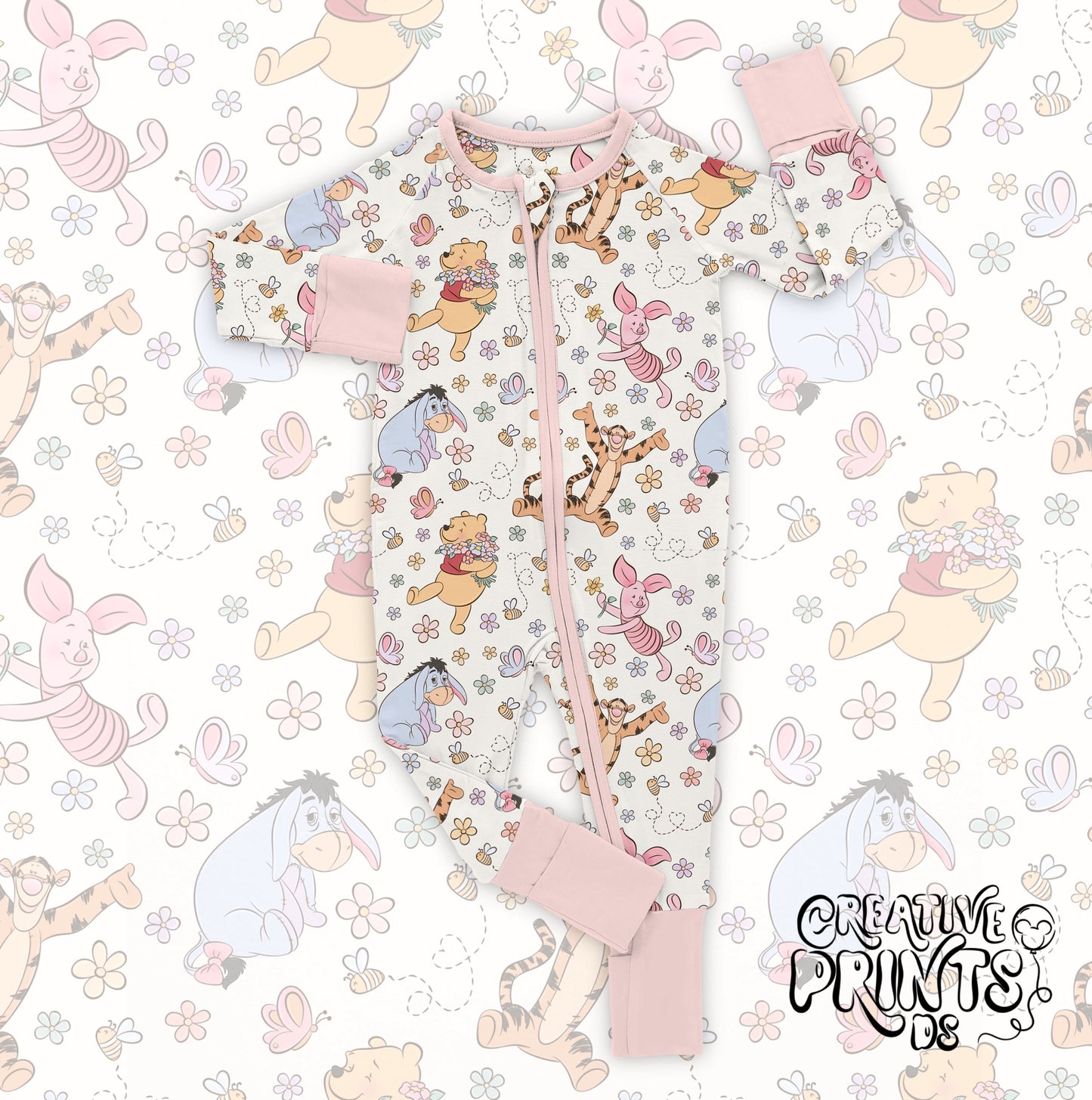 Floral Bear & Friends Seamless file