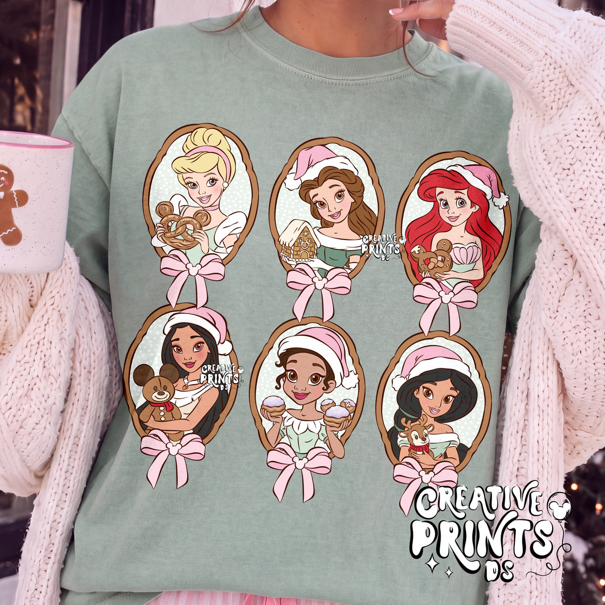 Christmas Princesses PNG Clipart