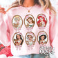 Christmas Princesses PNG Clipart
