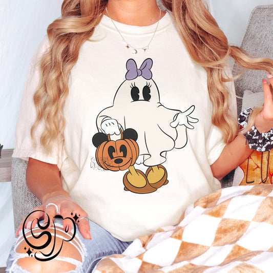 Mouse & Friends Ghosts PNG