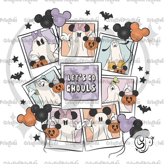 Let’s go ghouls Mouse & Friends PNG