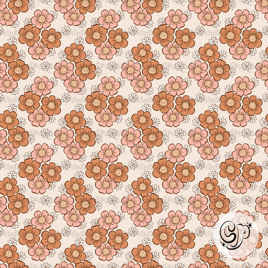 Fall Floral Seamless file