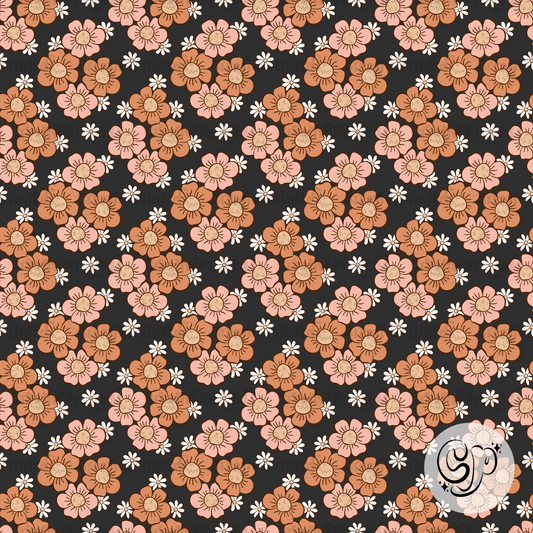 Fall Floral Seamless file