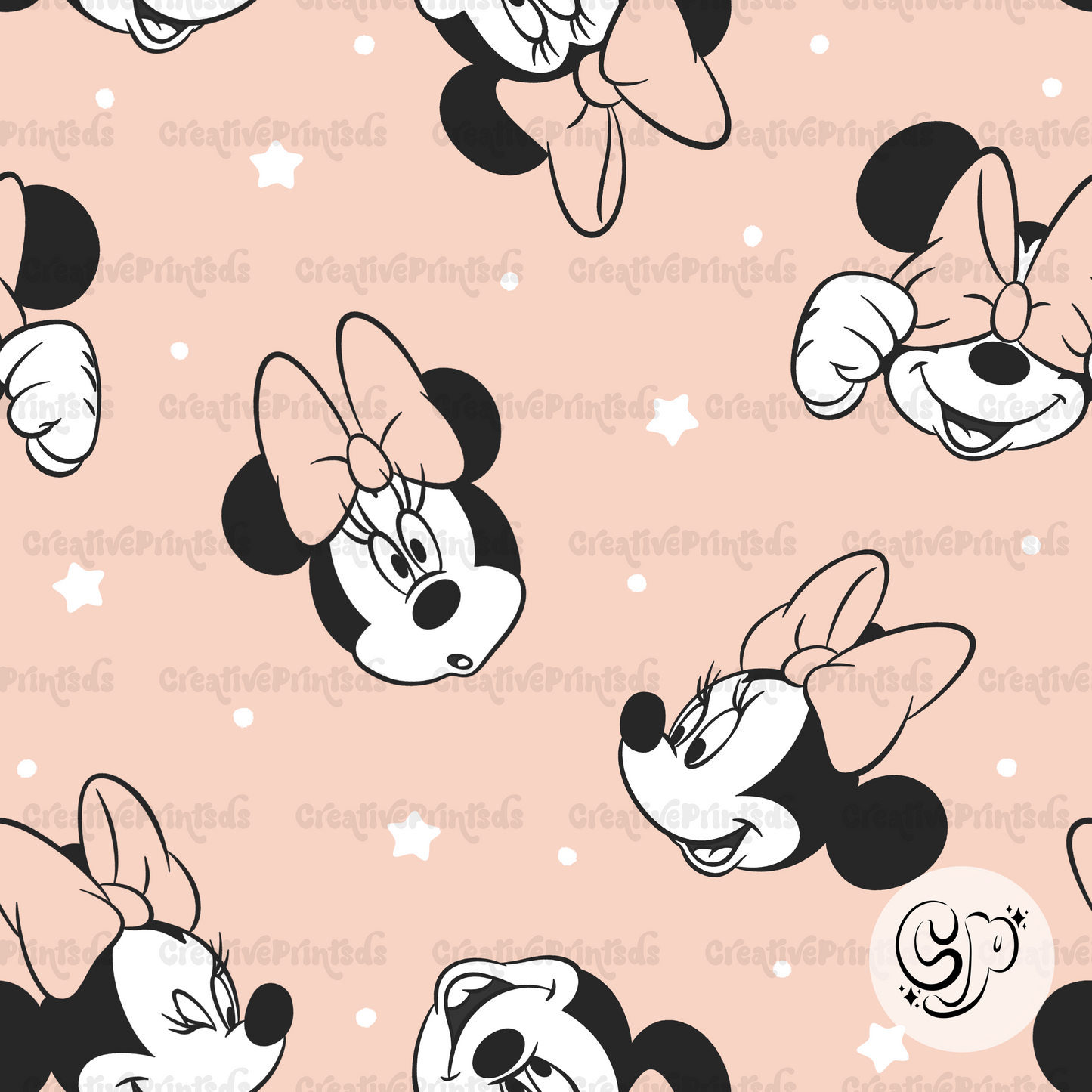 Basic Girl Mouse Seamless file