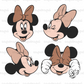 Girl Mouse Faces PNG