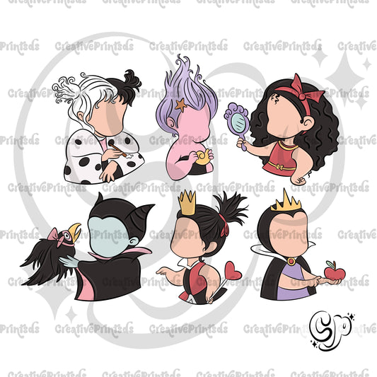 Baby Villains PNG