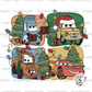 Cars Christmas PNG