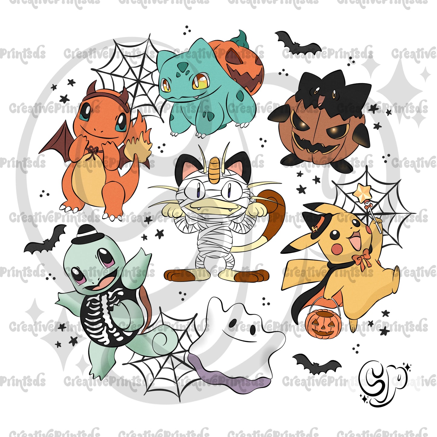 Poke Halloween PNG