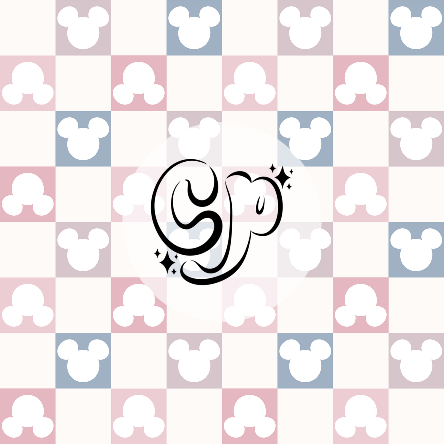 Vday Mouse Checkered Seamless file