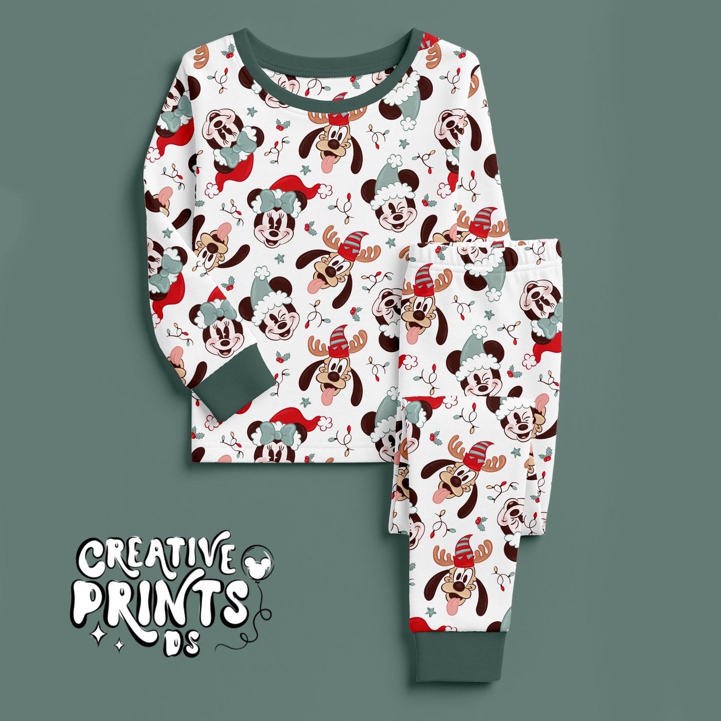 Christmas Mouse Friends Seamless file