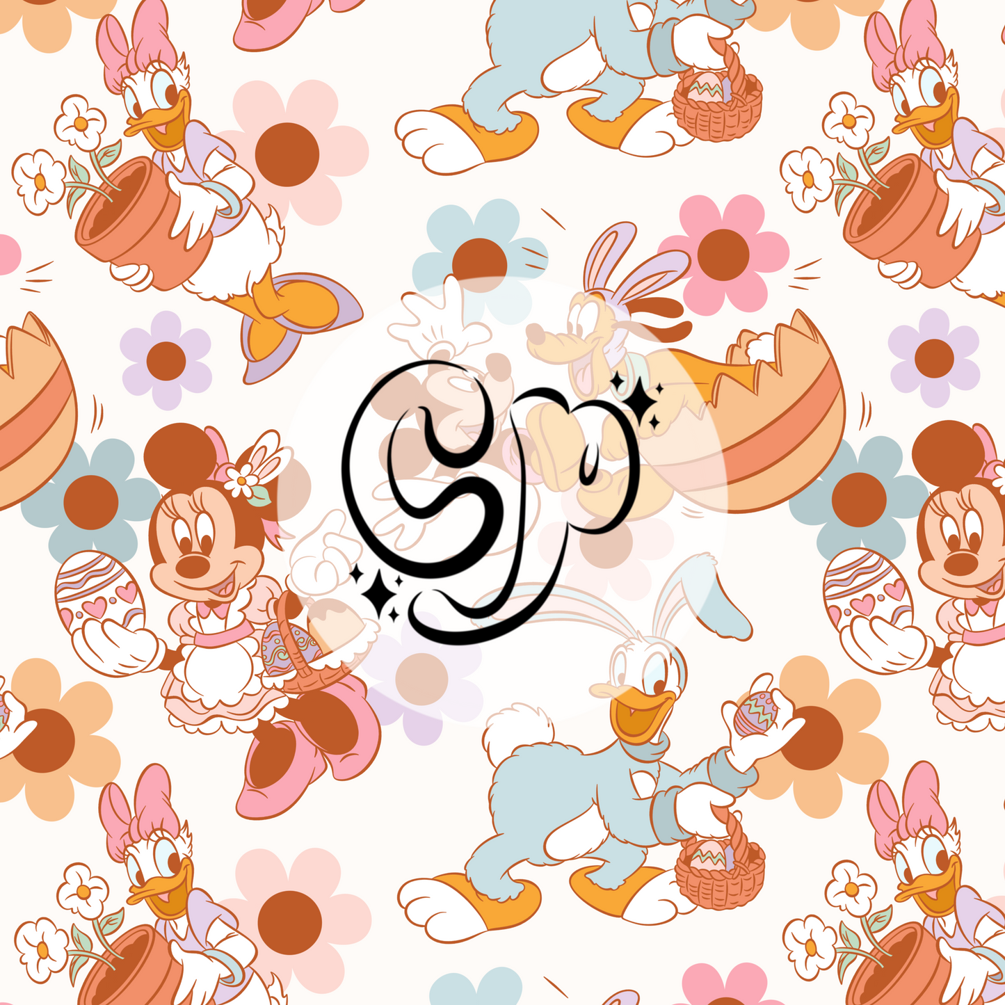 Magical Easter seamless file