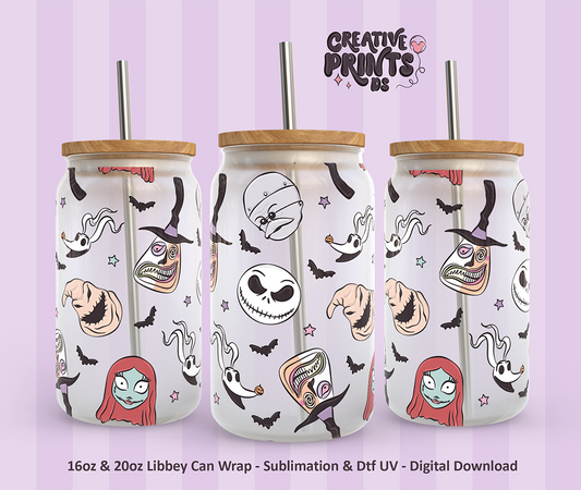 Magical Nightmare Cup Wrap 16oz & 20oz