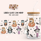 Spooky Blue Dog Cup Wrap 16oz & 20oz