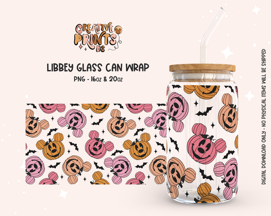 Mouse Pumpkins Cup Wrap 16oz & 20oz