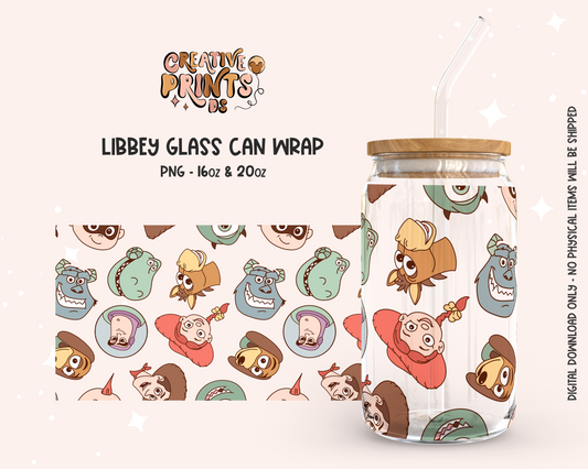 Toy & Monsters Cup Wrap 16oz & 20oz