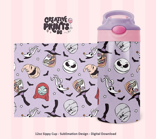 Magical Nightmare Sippy Cup Wrap 12oz