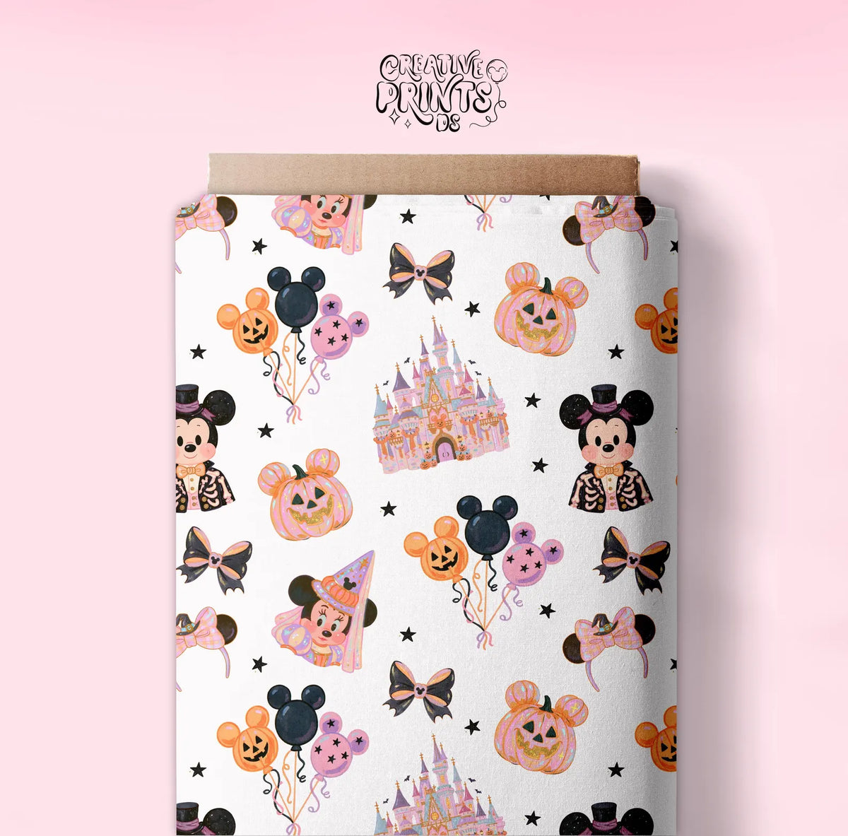 Spooky Mouse Friends Seamless file