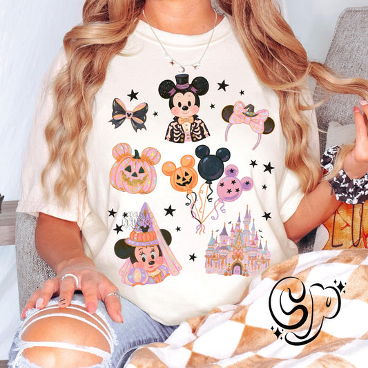 Mouse & Friends Spooky PNG