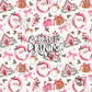 Cozy Christmas Santa Seamless Pattern