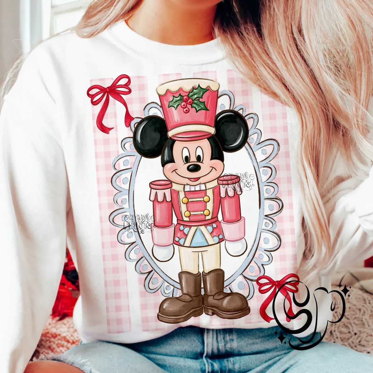 Pink Nutcracker Mouse Friend PNG